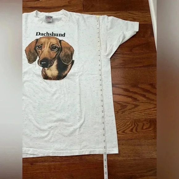 RARE- Vintage 90s Dachsund Dog Shirt Sz XL - Picture 4 of 8